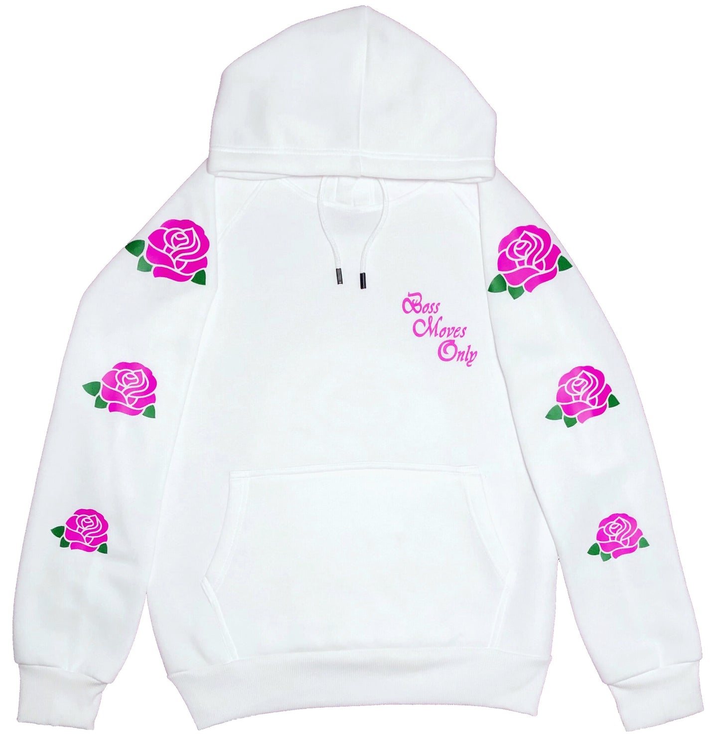 Pink Rose Hoodie