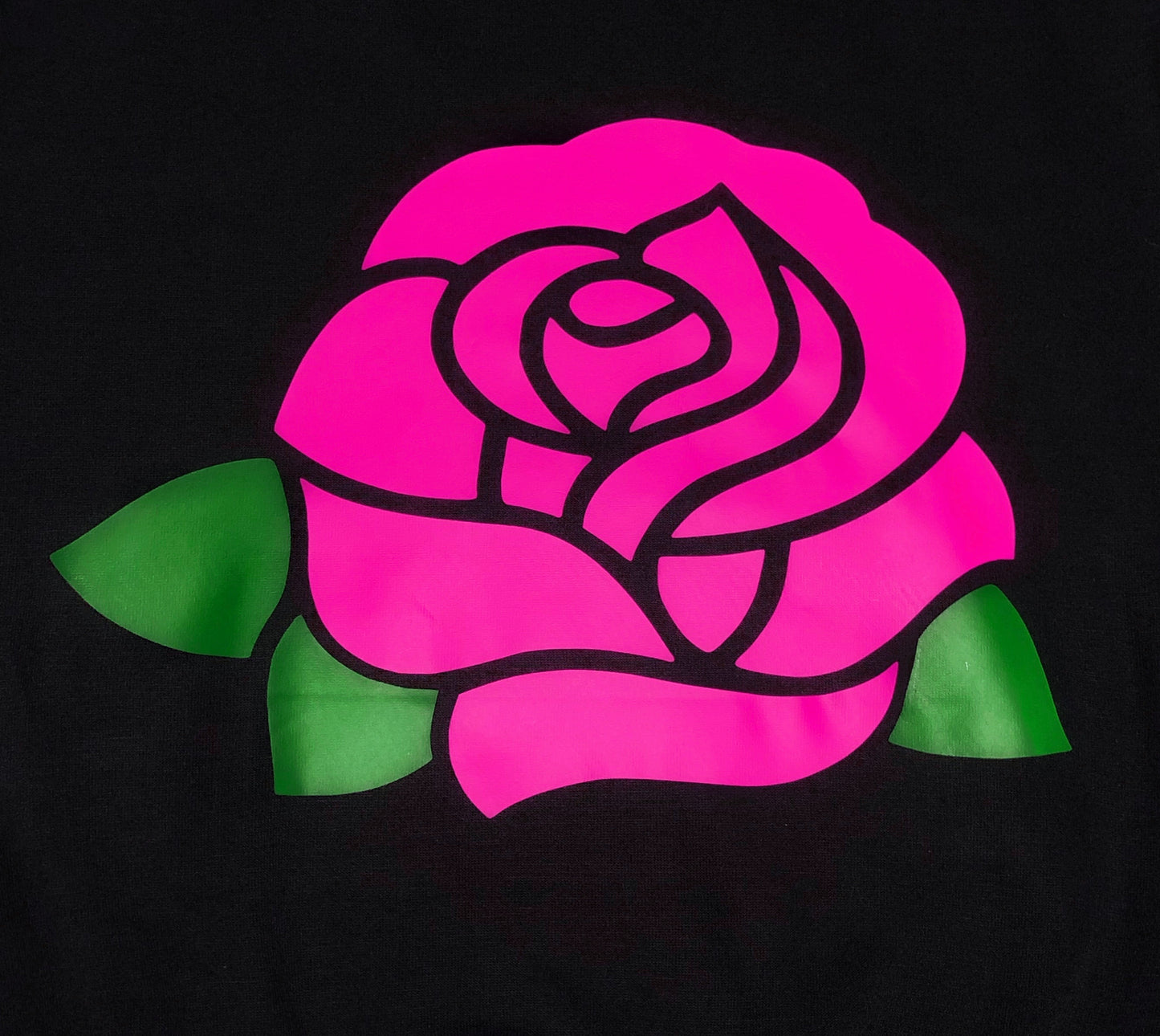 Pink Rose Hoodie