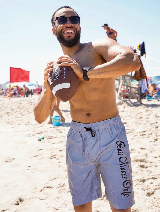 Men’s Reflective Swim Trunks